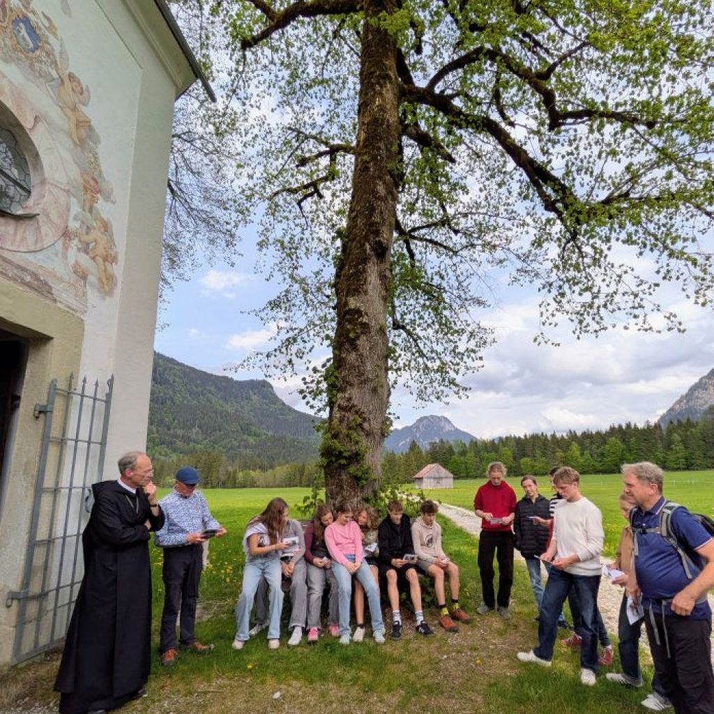 Bei unserer kleinen Wallfahrt von der Ettaler Mühle... 09.05.2026